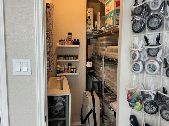 Clean Craft Room with IKEA and Stamp-n-Storage products