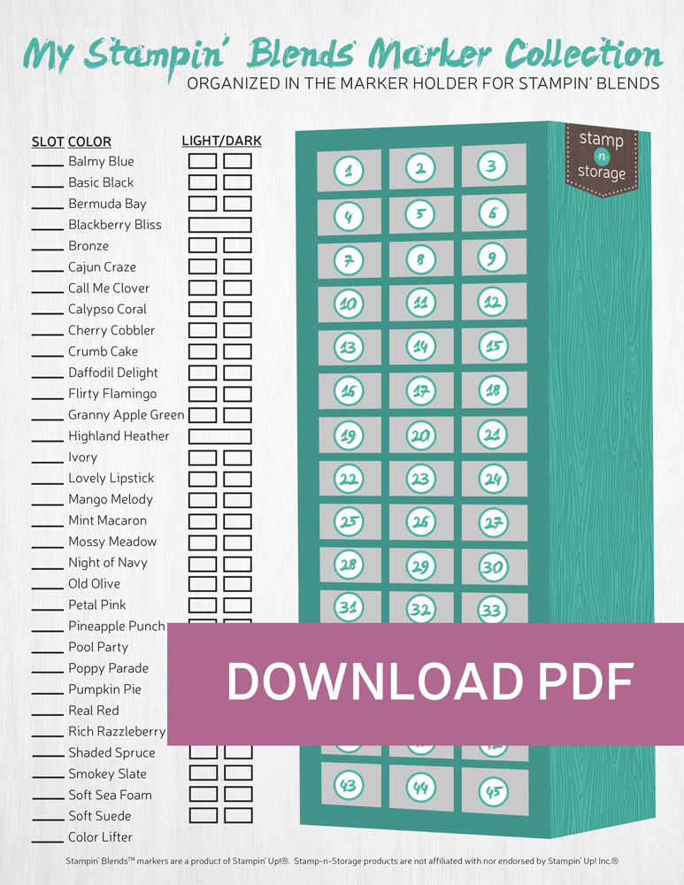 Blends Chart Pdf