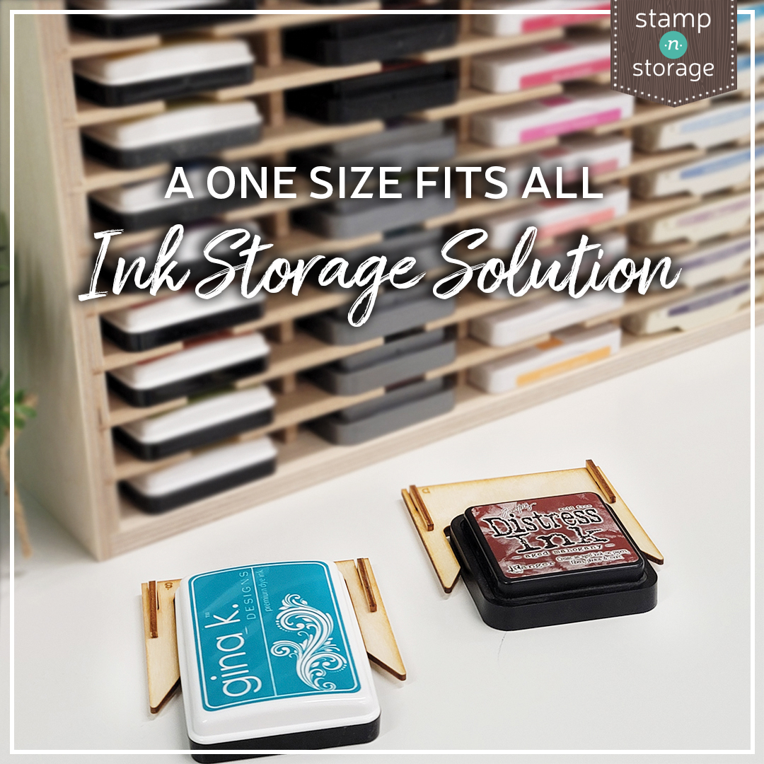 One Size Fits All Ink Pad Storage - Stamp-n-Storage