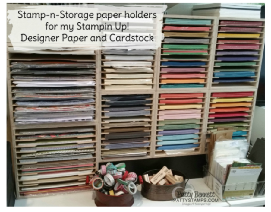 Organize your Crafting Space with Stamp-n-Storage - Patty Stamps