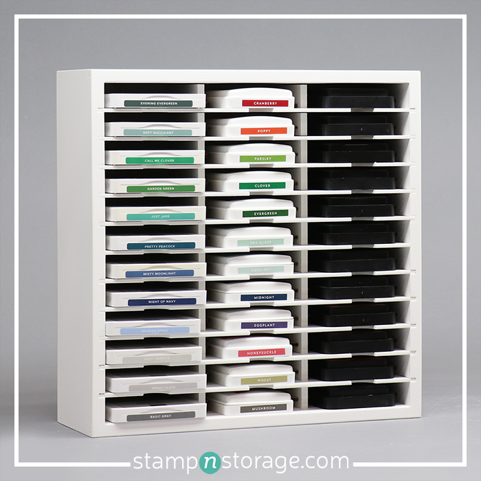 Stampin' Up Ink Pad Storage Cube with Craft Tool Cubby – Weird Herd