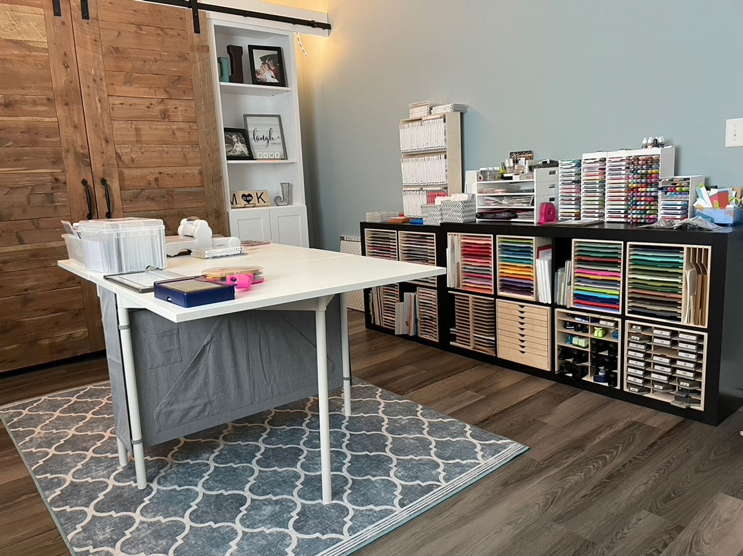 Sewing Room tips -Fabric storage